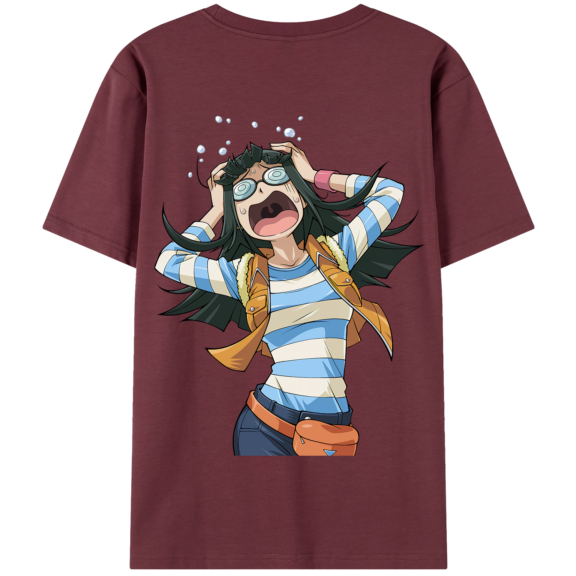 （画像用） 遊☆戯☆王 Yu-Gi-Oh! 綿100％半袖Tシャツ（背面プリント）